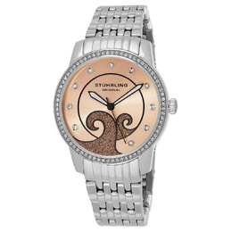 Stuhrling Original Ladies Watch Symphony Series Rose Dial m15328