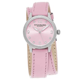 Stuhrling Original Vogue Pink Dial Ladies Watch m15357