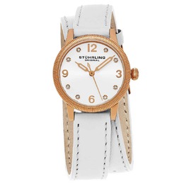 Stuhrling Original Vogue White Dial Ladies Watch M15358