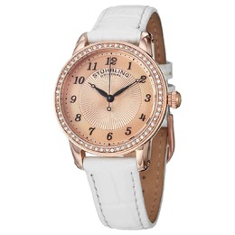 Stuhrling Original m15366 Ladies Watch Rose Gold-tone Dial