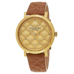 Stuhrling Vogue Gold-tone Dial Ladies Watch - Model M15282