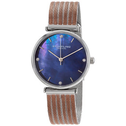 Stuhrling Symphony Blue Dial Ladies Watch m15667
