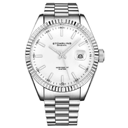 Stuhrling Symphony White Dial Mens Watch m15689