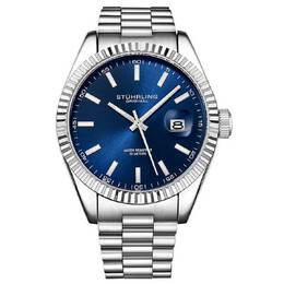 Stuhrling Original Symphony Blue Dial Mens Watch m15691