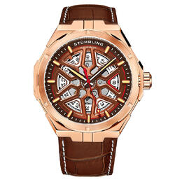 Stuhrling Original Legacy Brown Dial Mens Watch M13482