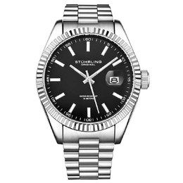Stuhrling Original Symphony Black Dial Mens Watch M15693
