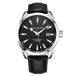 Stuhrling Original Symphony Quartz Black Dial Mens Watch - m16741