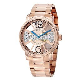 Stuhrling Original Legacy Mens Watch M15450 Rose Gold-tone Dial