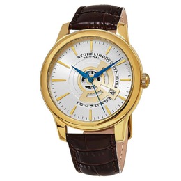 Stuhrling Original Symphony Silver-tone Dial Mens Watch M15453