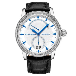 Stuhrling Original Symphony Silver-tone Dial Mens Watch M15454