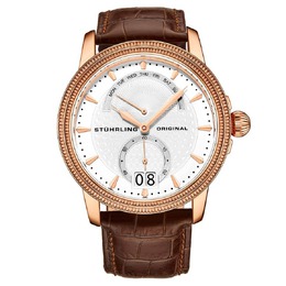 Stuhrling Original Symphony Silver-tone Dial Mens Watch m15456