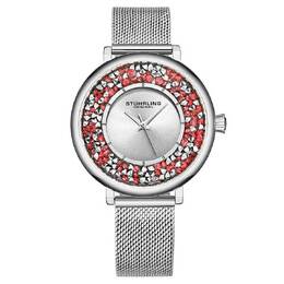 Stuhrling Original Symphony Silver-tone Dial Ladies Watch M15458
