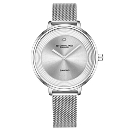 Stuhrling Original M16765 Symphony Quartz Silver Dial Women's Watch