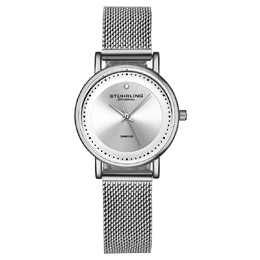 Stuhrling Original Symphony M16770 Quartz Diamond Silver Dial Ladies Watch