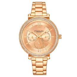 Stuhrling Symphony Rose Gold-tone Dial Ladies Watch m15628