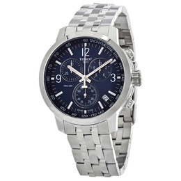 Tissot PRC 200 Chronograph Quartz Blue Dial Mens Watch t114.417.11.047.00