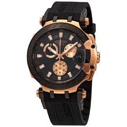 Tissot T-Race Chronograph Quartz Black Dial Mens Watch T1154173705100 t115.417.37.051.00