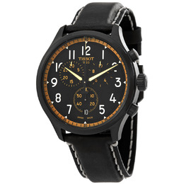 Tissot Chronograph Mens Watch Black Dial t116.617.36.052.02