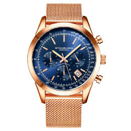 Stuhrling Monaco Blue Dial Mens Watch m15862
