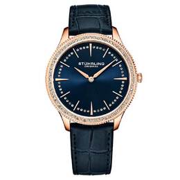 Stuhrling Original Symphony Blue Dial Ladies Watch m15886