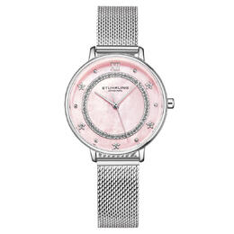 Stuhrling Original Ladies Watch Symphony Quartz Pink Dial m16874
