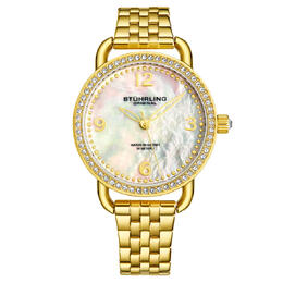 Stuhrling Original Symphony Quartz Silver Dial Ladies Watch M16893