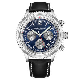 Stuhrling Monaco Chronograph Quartz Blue Dial Mens Watch m16974