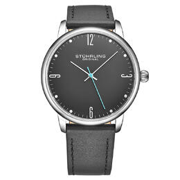 Stuhrling Original M16845 Symphony Grey Dial Mens Quartz Watch