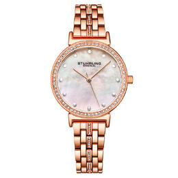 Stuhrling Symphony Quartz Silver Dial Ladies Watch m16848