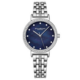 Stuhrling Original M16789 Symphony Blue Dial Ladies Watch