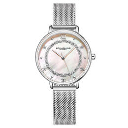 Stuhrling Original Symphony Series Quartz Silver Dial Ladies Watch Model: M16791