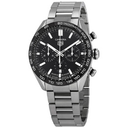Tag Heuer Carrera Chronograph Automatic Black Dial Mens Watch cbn2a1b.ba0643