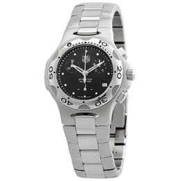 Tag Heuer Kirium Chronograph Quartz Black Dial Watch cl1212.ba0705