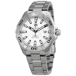Tag Heuer Aquaracer Automatic White Dial Mens Watch way2013.ba0927
