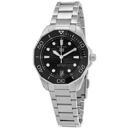 Tag Heuer Aquaracer Automatic Black Dial Ladies Watch wbp231d.ba0626