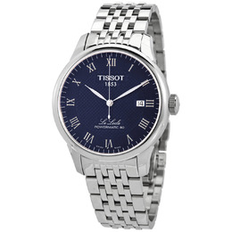 Tissot Le Locle Automatic Blue Dial Mens Watch t0064071104300