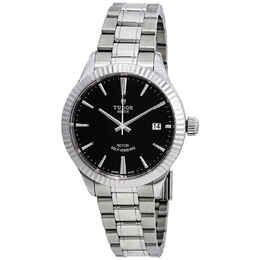 Tudor Style Automatic Black Dial Mens Watch 12510-0003