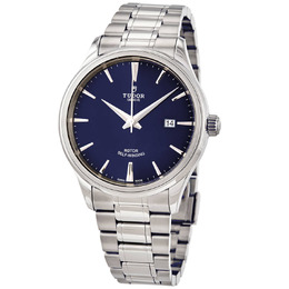 Tudor Style Automatic Blue Dial Mens 41 mm Watch m12700-0009
