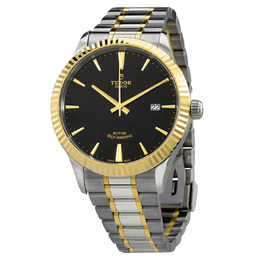 Tudor Style Automatic Black Dial Mens Watch m12713-0005