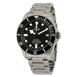 Tudor Pelagos Chronometer Black Dial Titanium Mens Watch m25600tn-0001