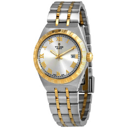 Tudor Royal Automatic Silver Dial Ladies Watch 28 mm m28303-0001