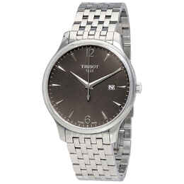 T0636101106700 Tissot Tradition Anthracite Dial Mens Watch