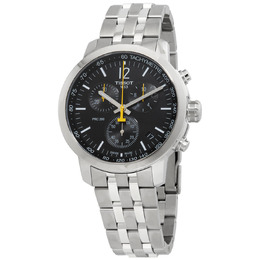 Tissot PRC 200 Chronograph Quartz Black Dial Mens Watch t114.417.11.057.00