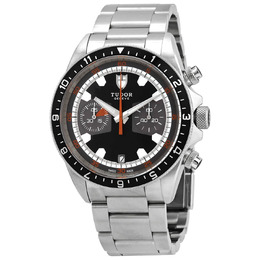 Tudor Heritage Chronograph Automatic Black Dial Mens Watch m70330n-0005