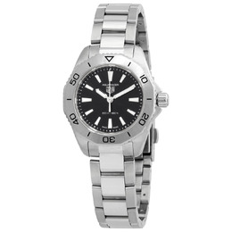 Tag Heuer Aquaracer Quartz Black Dial Ladies Watch wbp1410.ba0622