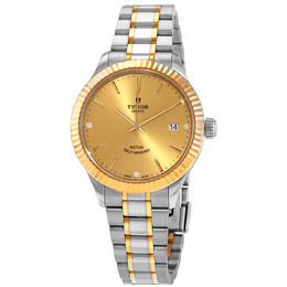 Tudor Style Automatic Diamond Champagne Dial Unisex Watch m12513-0007