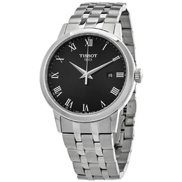 Tissot T-Classic Quartz Black Dial Mens Watch t129.410.11.053.00