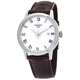 Tissot T-Classic Quartz White Dial Mens Watch t129.410.16.013.00