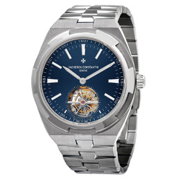 Vacheron Constantin Overseas Tourbillon Automatic Blue Dial Mens Watch 6000v/110a-b544