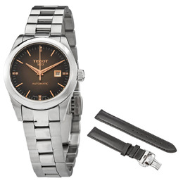Tissot T-My Lady Automatic Diamond Anthracite Gradient Dial Ladies Watch t132.007.11.066.01
